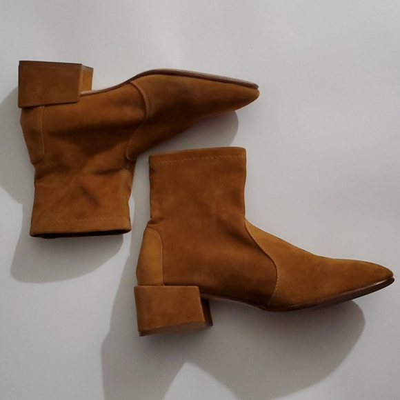 Stuart Weitzman Sock Boots, Size 7.5 "38" - Picture 9 of 13